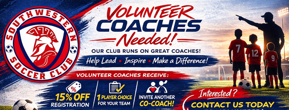 Volunteer Coaches Keep Us Going!